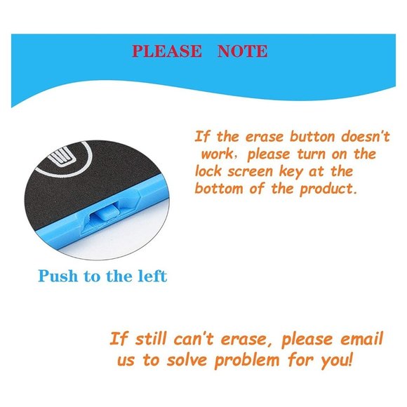 LCD Writing 11 inch Doodle Board Drawing Tablet Colorful LCD Writing Tablet - Picture 6 of 8